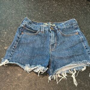 Ladies MADEWELL DENIM SHORTS